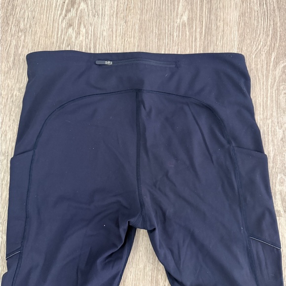 Lululemon Speed Up Tight *Full-On Luxtreme 28" Size 10 Navy - Picture 5 of 10